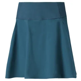 Women's PWRSHAPE Solid Woven Golf Skirt | Deep Teal