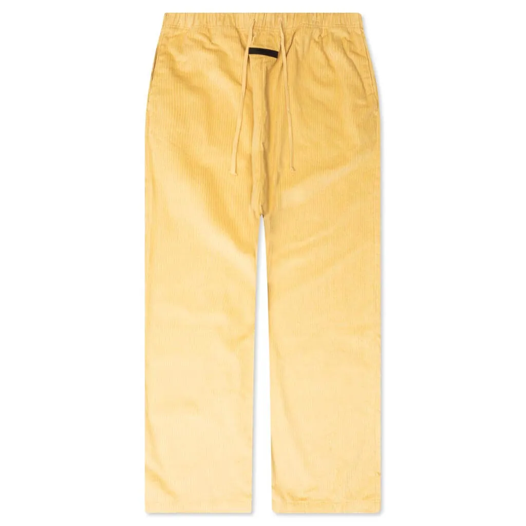 Women's Relaxed Corduroy Trouser - Light Tuscan