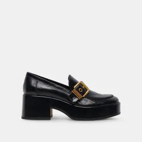 YONDER LOAFERS MIDNIGHT CRINKLE PATENT - re:vita