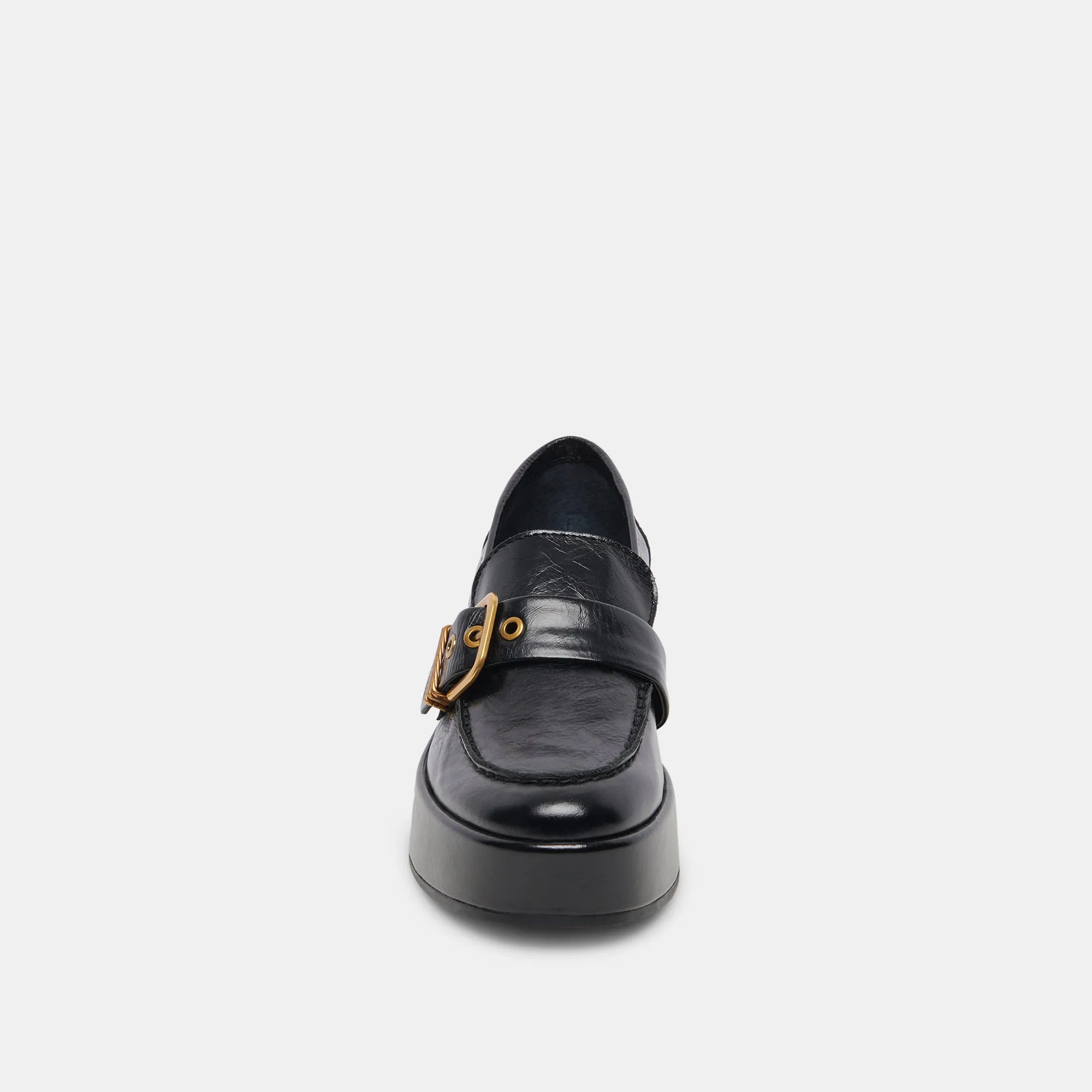 YONDER LOAFERS MIDNIGHT CRINKLE PATENT - re:vita