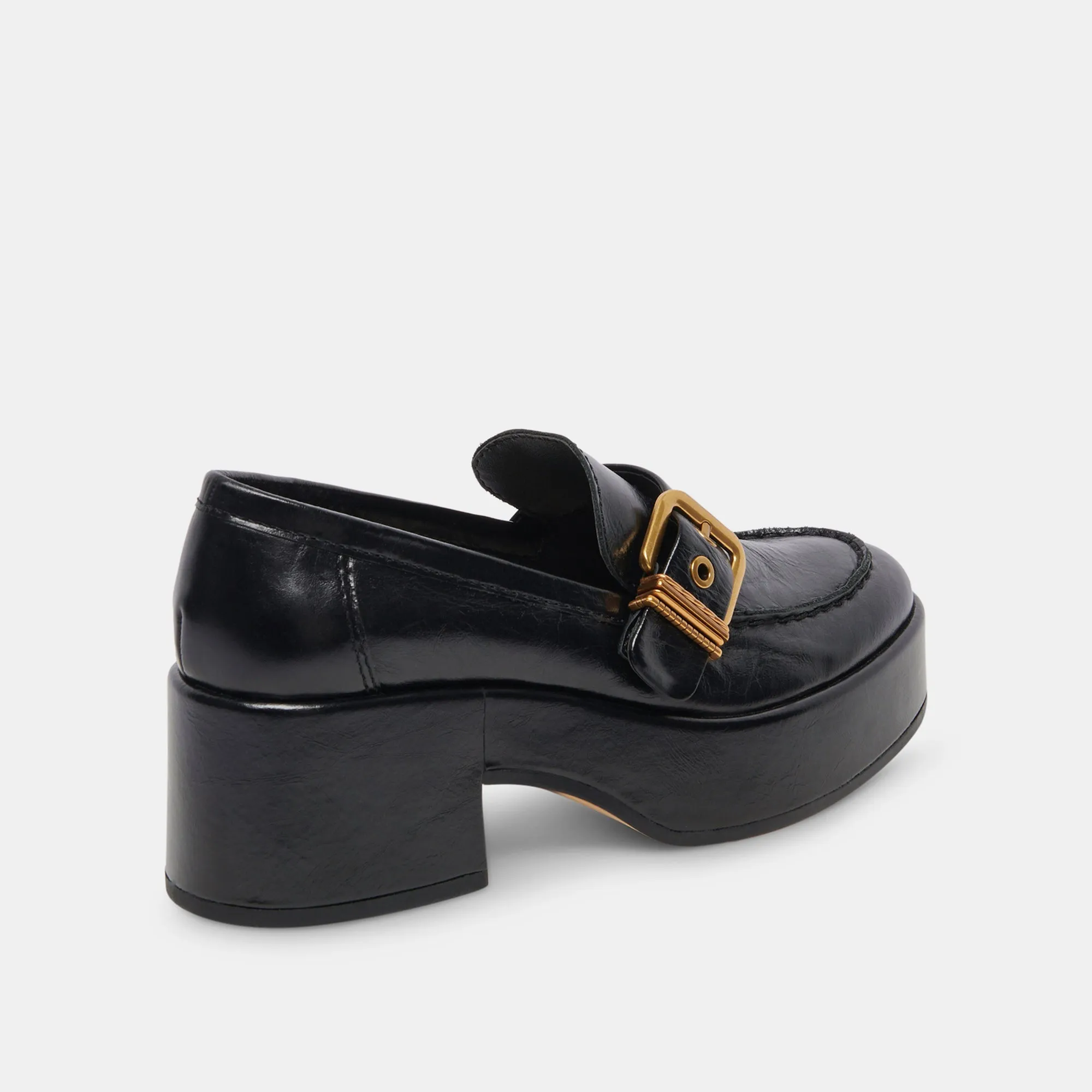 YONDER LOAFERS MIDNIGHT CRINKLE PATENT - re:vita